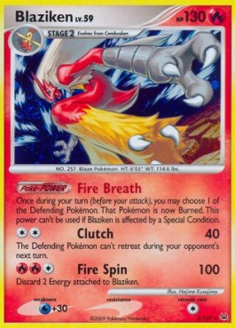 Blaziken Lv.59 [Platinum] (PL-003)