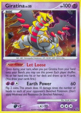 Giratina Lv.55 [Platinum] (PL-009)