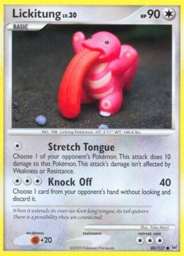 Lickitung Lv.30 [Platinum] (PL-080)