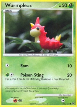 Wurmple Lv.5 [Platinum] (PL-103)