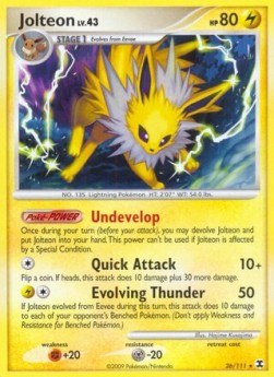 Jolteon Lv.43 [Rising Rivals] (RR-026)