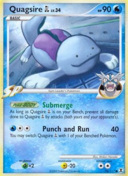 Quagsire [GL] Lv.34 [Rising Rivals] (RR-076)