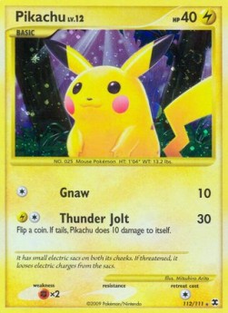 Pikachu Lv.12 [Rising Rivals] (RR 112)