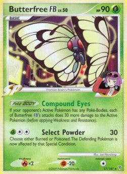 Butterfree [FB] Lv.50 [Supreme Victors] (SV-017) [V1 · Rare]