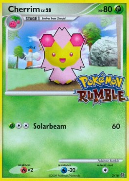 Cherrim Lv.28 [Pokémon Rumble] (RM-002)