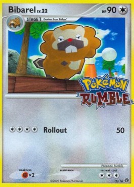 Bibarel Lv.22 [Pokémon Rumble] (RM-016)