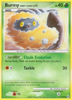 Burmy Sandy Cloak Lv.11 [Arceus] (AR-057)