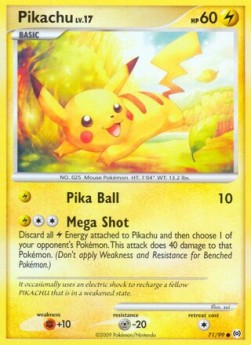 Pikachu Lv.17 [Arceus] (AR 71)