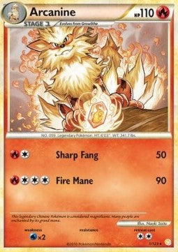Arcanine [HeartGold & SoulSilver] (HS-001)