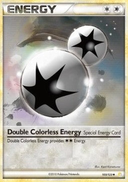 Double Colorless Energy [HeartGold & SoulSilver] (HS-103) [V1 · Uncommon]