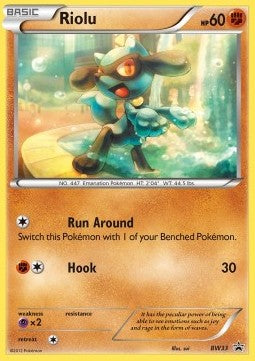 Riolu [BW Black Star Promos] (BWBW-033)