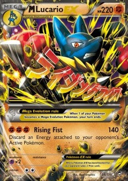 MLucario EX [Furious Fists] (FFI-055)