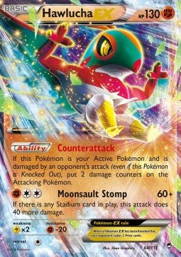 Hawlucha EX [Furious Fists] (FFI-064)