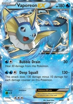 Vaporeon EX [Generations] (GEN-024)