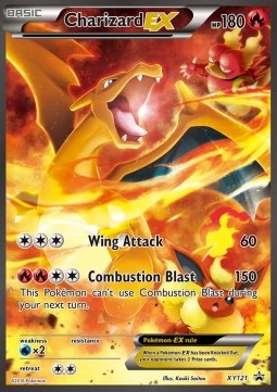 Charizard EX [XY Black Star Promos] (XYPR-121) [V1 · Promo]