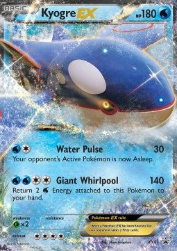Kyogre EX [XY Black Star Promos] (XYPRXY-041)