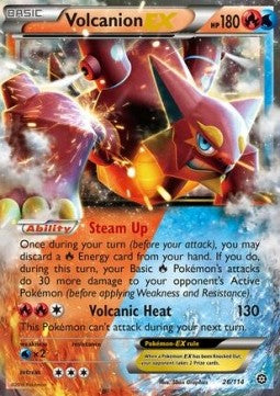 Volcanion EX [Steam Siege] (STS-026) [V1 · Ultra Rare]