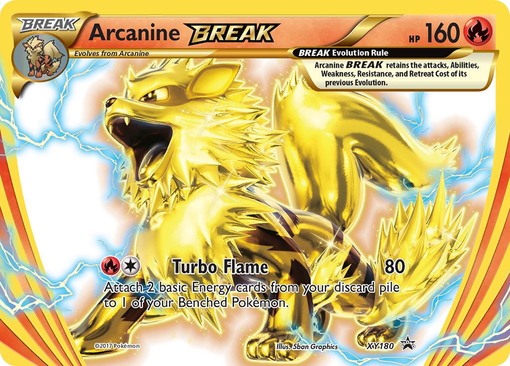 Arcanine BREAK [XY Black Star Promos] (XYPRXY-180)