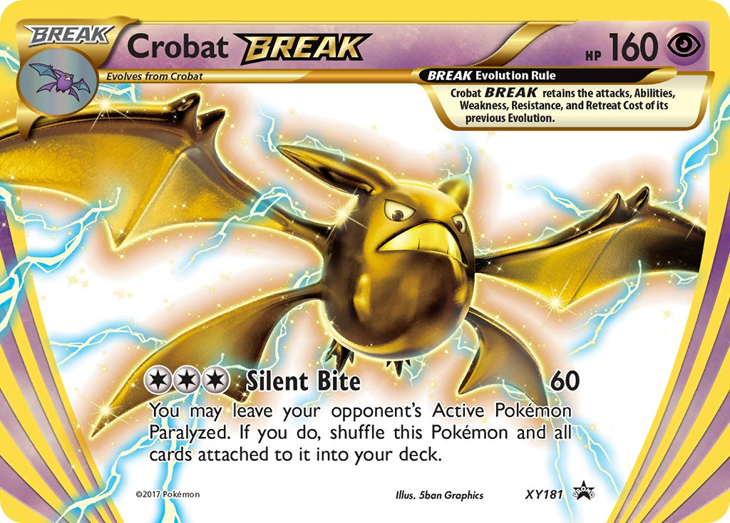Crobat BREAK [XY Black Star Promos] (XYPRXY-181)