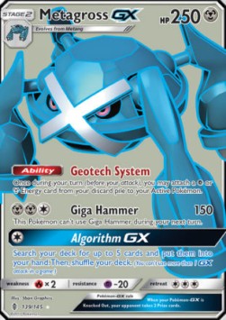 Metagross GX [Guardians Rising] (GRI-139)