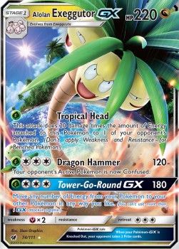 Alolan Exeggutor GX [Crimson Invasion] (CIN-074)
