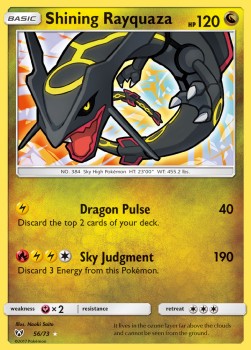 Shining Rayquaza [Shining Legends] (SLG-056)