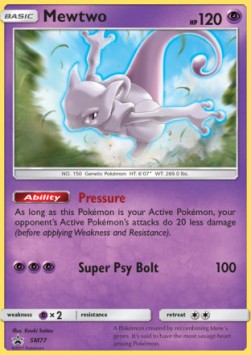 Mewtwo [SM Black Star Promos] (SM-077)