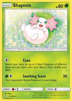 Shaymin [Ultra Prism] (UPR-015)