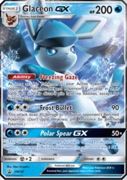 Glaceon GX [SM Black Star Promos] (SM 147)