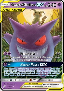 Gengar & Mimikyu GX [Team Up] (TEU-053)