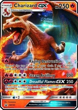 Charizard GX [SM Black Star Promos] (SM-195) [Promo]