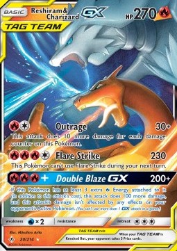 Reshiram & Charizard GX [Unbroken Bonds] (UNB-020)