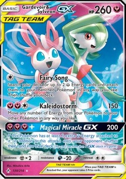 Gardevoir & Sylveon GX [Unbroken Bonds] (UNB-130)
