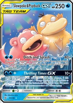 Slowpoke & Psyduck GX [Unified Minds] (UNM-035)