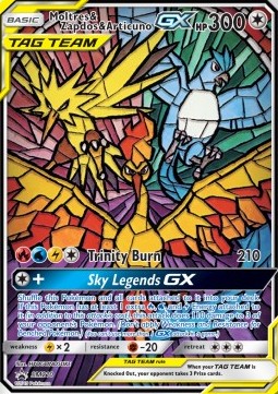 Moltres & Zapdos & Articuno GX [SM Black Star Promos] (SM-210)