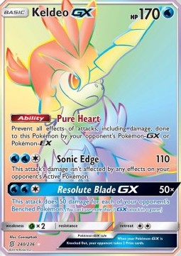 Keldeo GX [Unified Minds] (UNM-240)