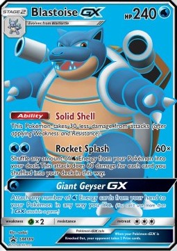 Blastoise GX [SM Black Star Promos] (SM-189) [Promo]