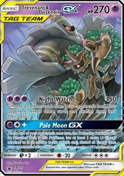 Trevenant & Dusknoir GX [SM Black Star Promos] (SM-217)
