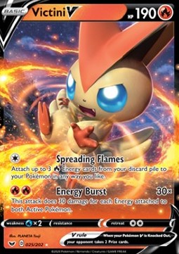 Victini V [Sword & Shield] (SSH-025)