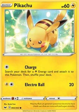 Pikachu [Sword & Shield] (SSH-065)