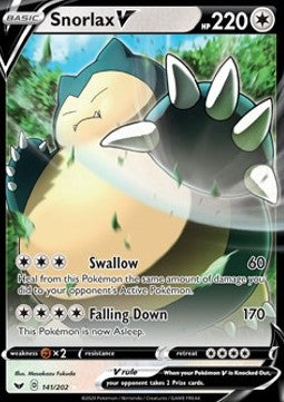 Snorlax V [Sword & Shield] (SSH-141)
