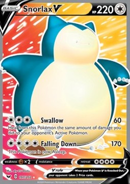 Snorlax V [Sword & Shield] (SSH-197)