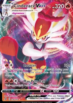 Cinderace VMAX [Rebel Clash] (RCL-036)