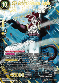 SS4 Gogeta, Peerless Fusion (BT10-154) [Secret Rare]