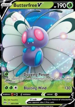 Butterfree V [Darkness Ablaze] (DAA-001)