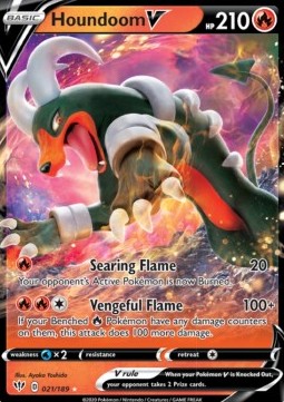 Houndoom V [Darkness Ablaze] (DAA-021)