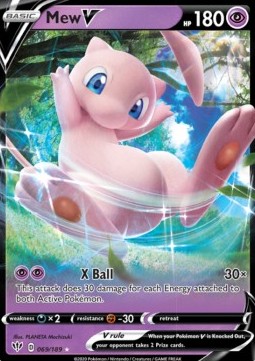 Mew V [Darkness Ablaze] (DAA-069) [V1 · Ultra Rare]