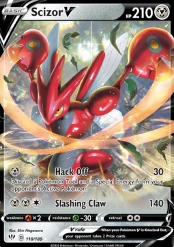 Scizor V [Darkness Ablaze] (DAA-118)