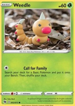 Weedle [Champion’s Path] (CPA-002)