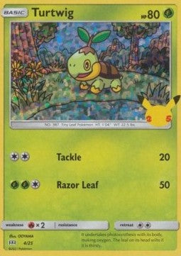 Turtwig [McDonald's Collection 25th Anniversary] (MCD-004)
